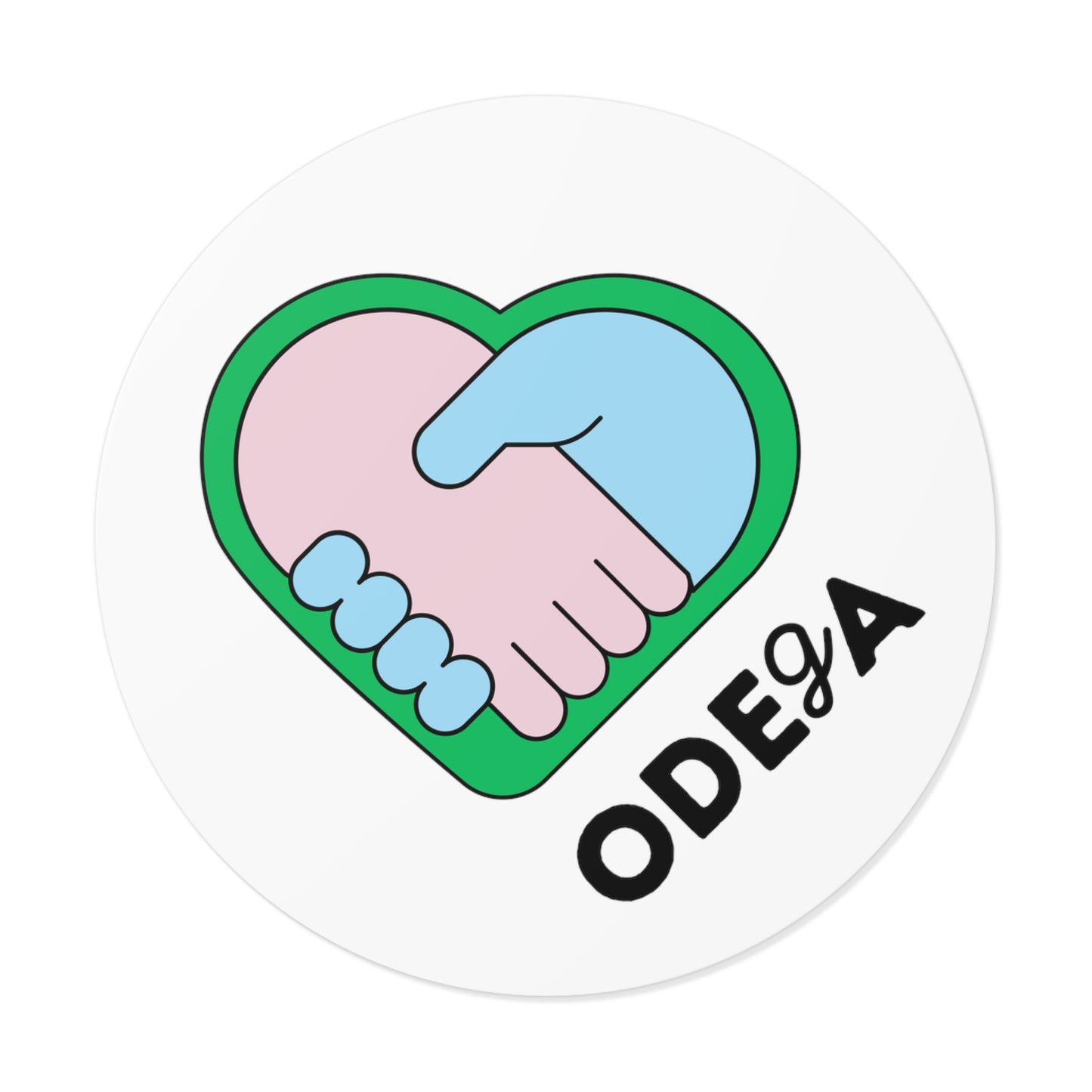 Round Vinyl Stickers - ODEgA