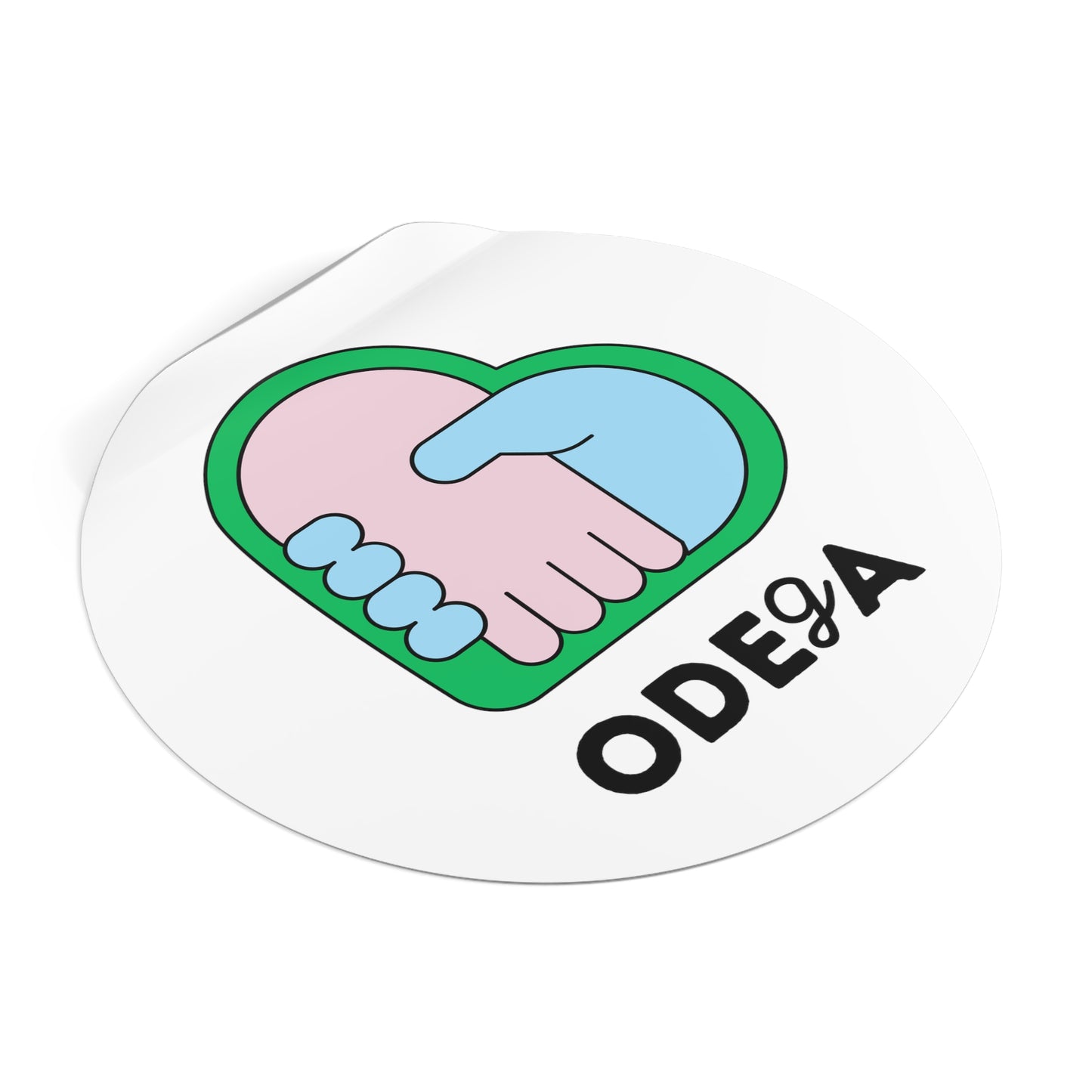 Round Vinyl Stickers - ODEgA