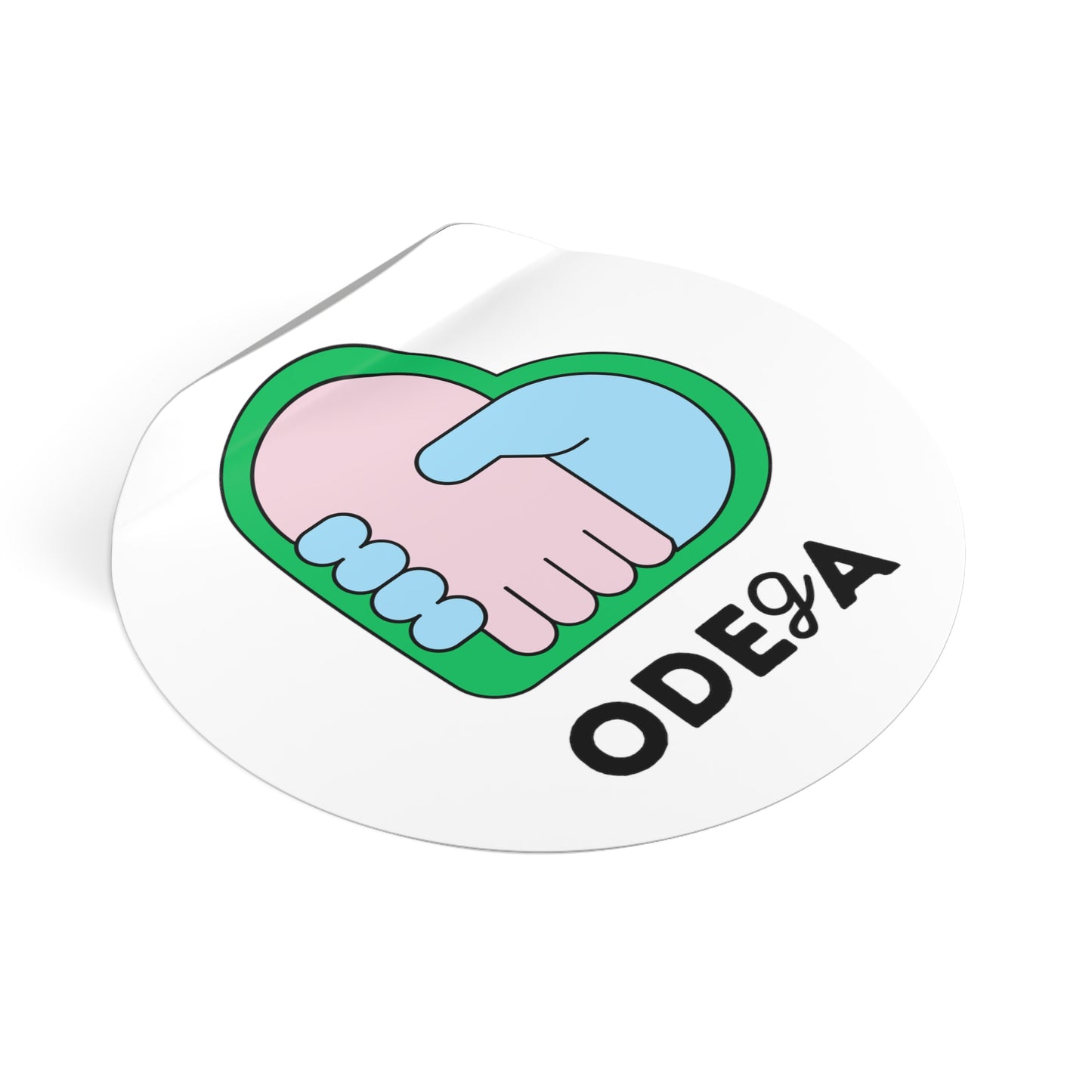 Round Vinyl Stickers - ODEgA