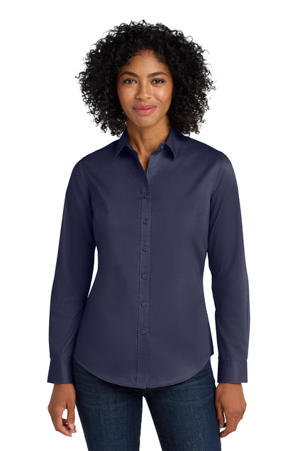 Port Authority® Women's SuperPro™ Twill Shirt - PEN