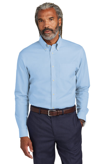 Brooks Brothers® Wrinkle-Free Stretch Pinpoint Shirt - PEN