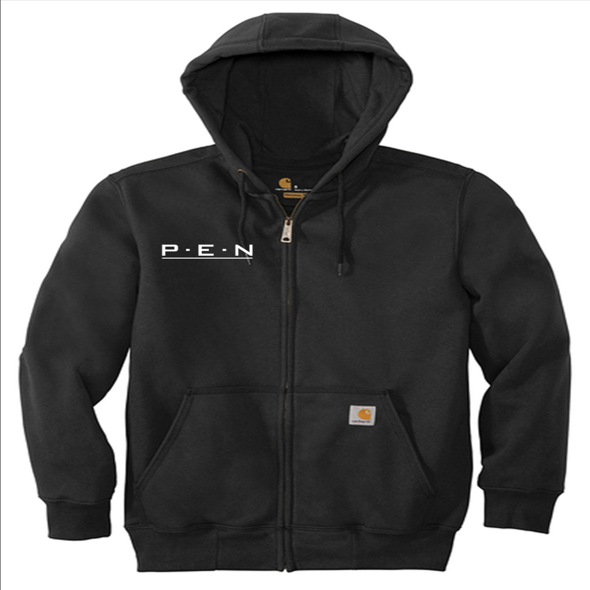 Carhartt ® Rain Defender ® Paxton Heavyweight Hooded Zip-Front Sweatshirt - PEN