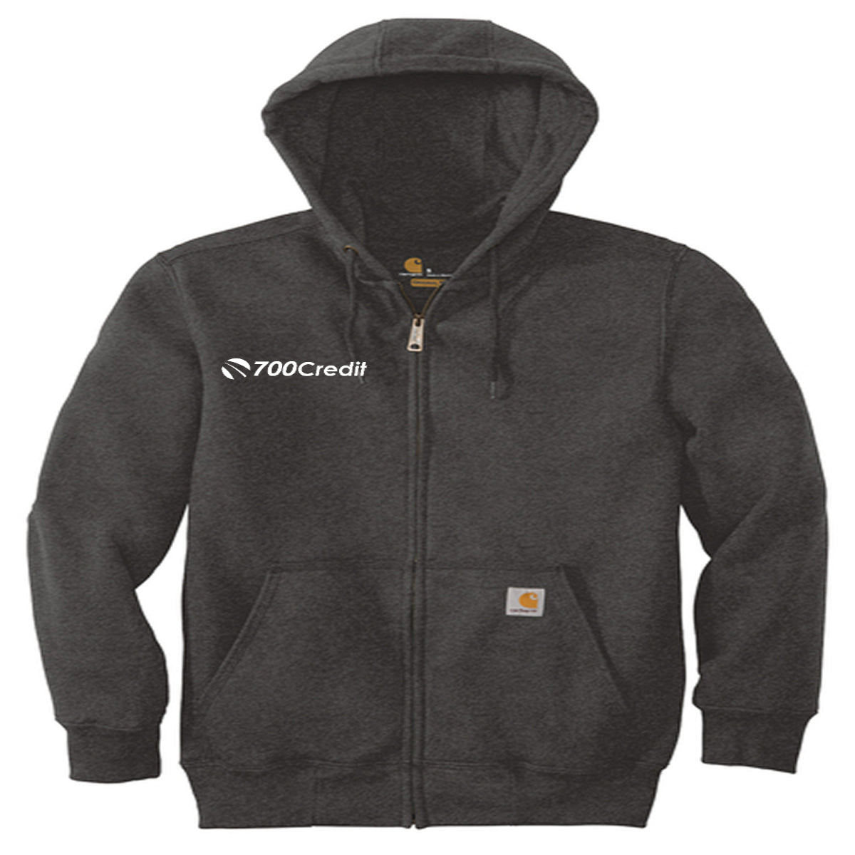 Carhartt ® Rain Defender ® Paxton Heavyweight Hooded Zip-Front Sweatshirt - 700 Credit