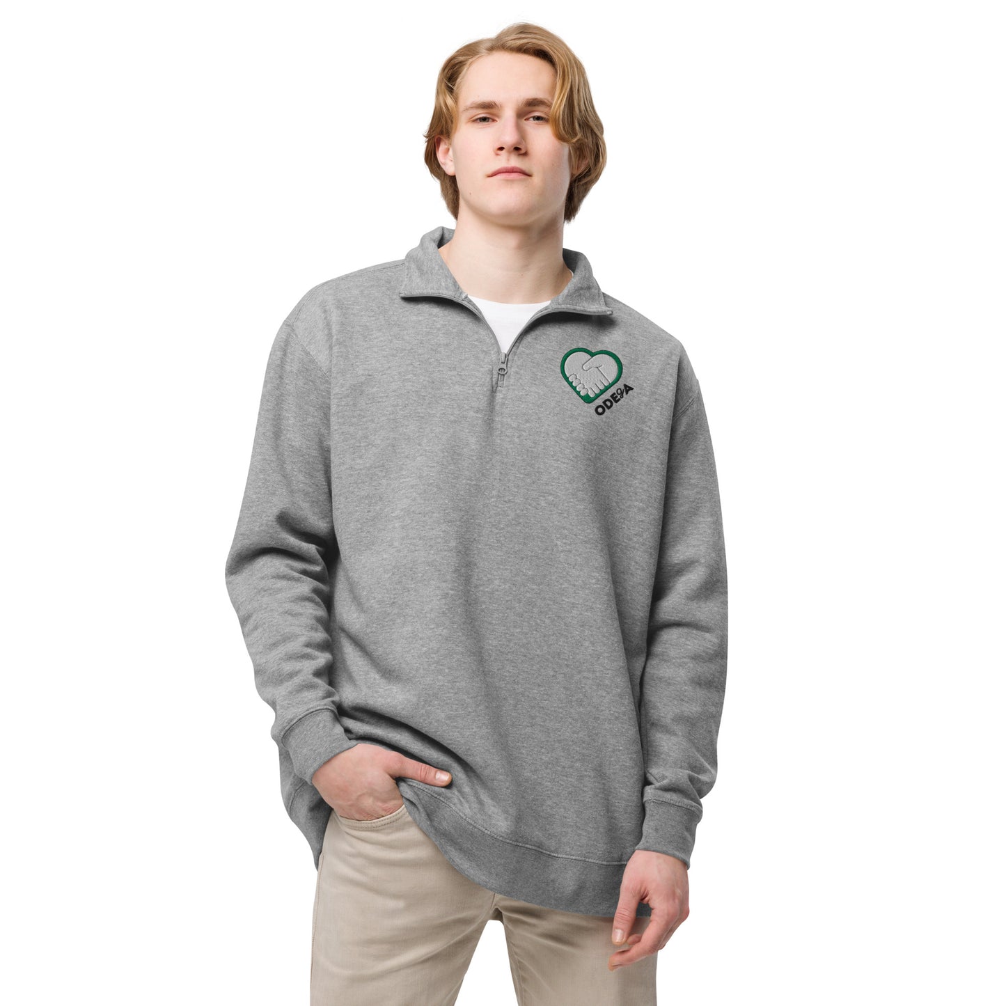 Cotton Heritage | Unisex fleece pullover - ODEgA