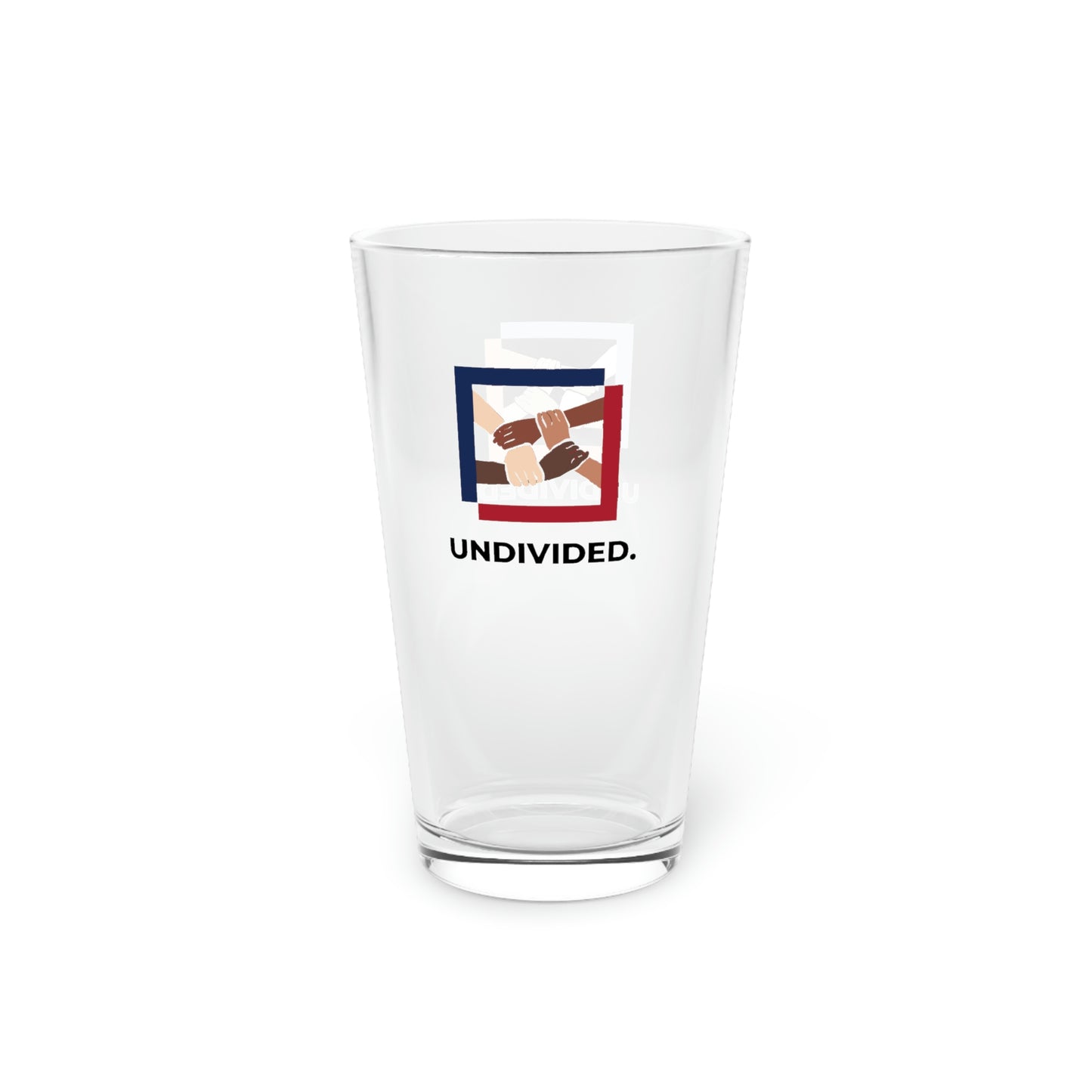 Pint Glass, 16oz - Undivided