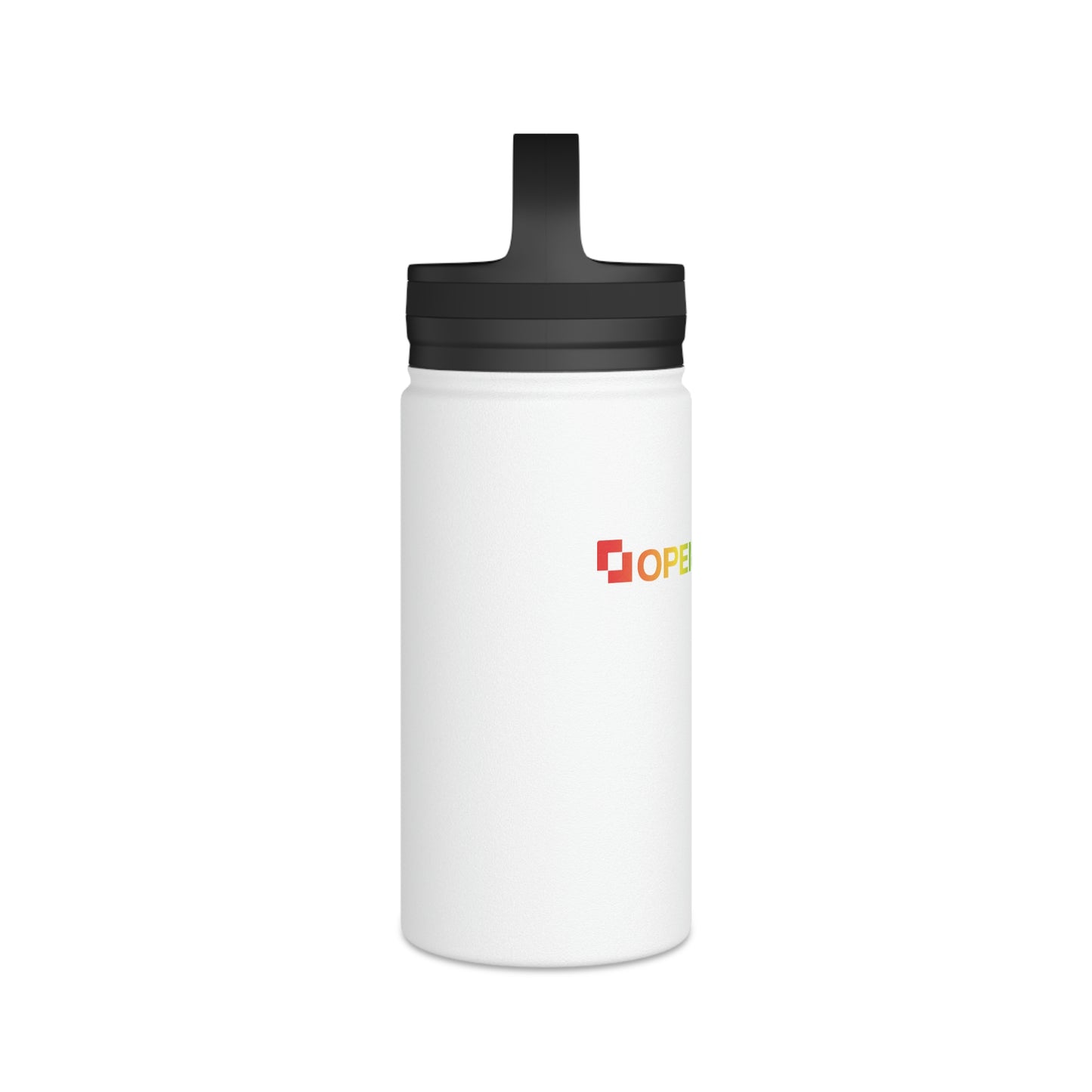 Stainless Steel Water Bottle, Handle Lid - Pride