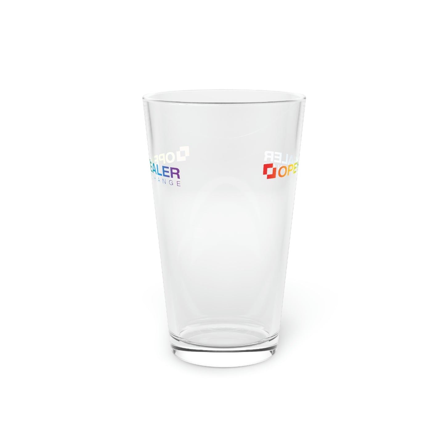 Pint Glass, 16oz - Pride