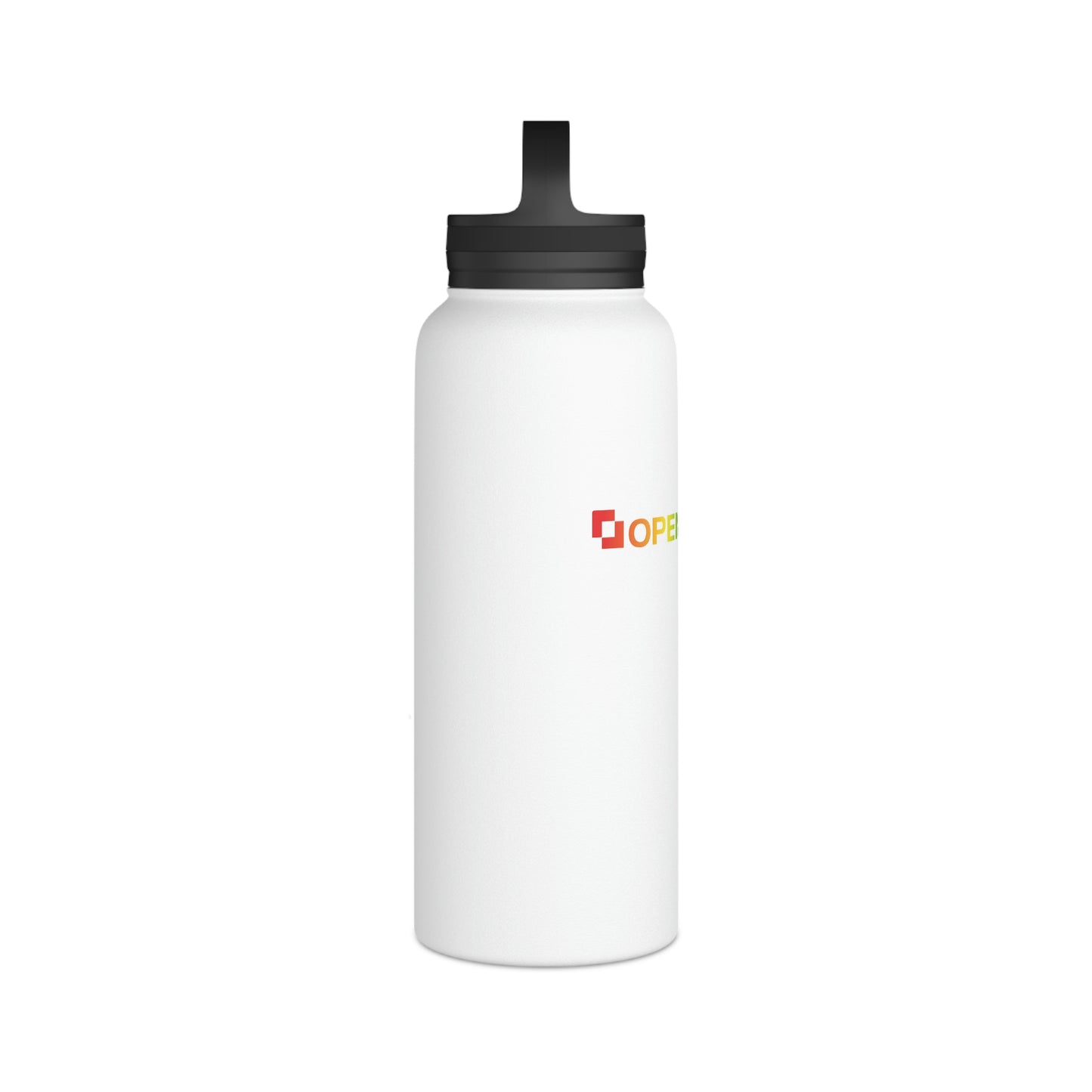 Stainless Steel Water Bottle, Handle Lid - Pride