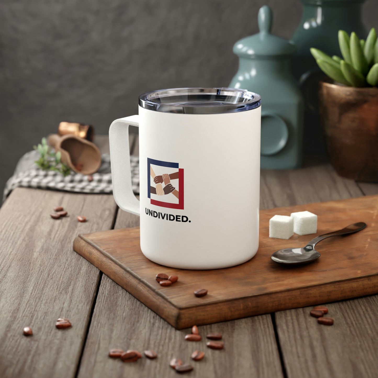 Insulated Coffee Mug, 10oz - Undivided