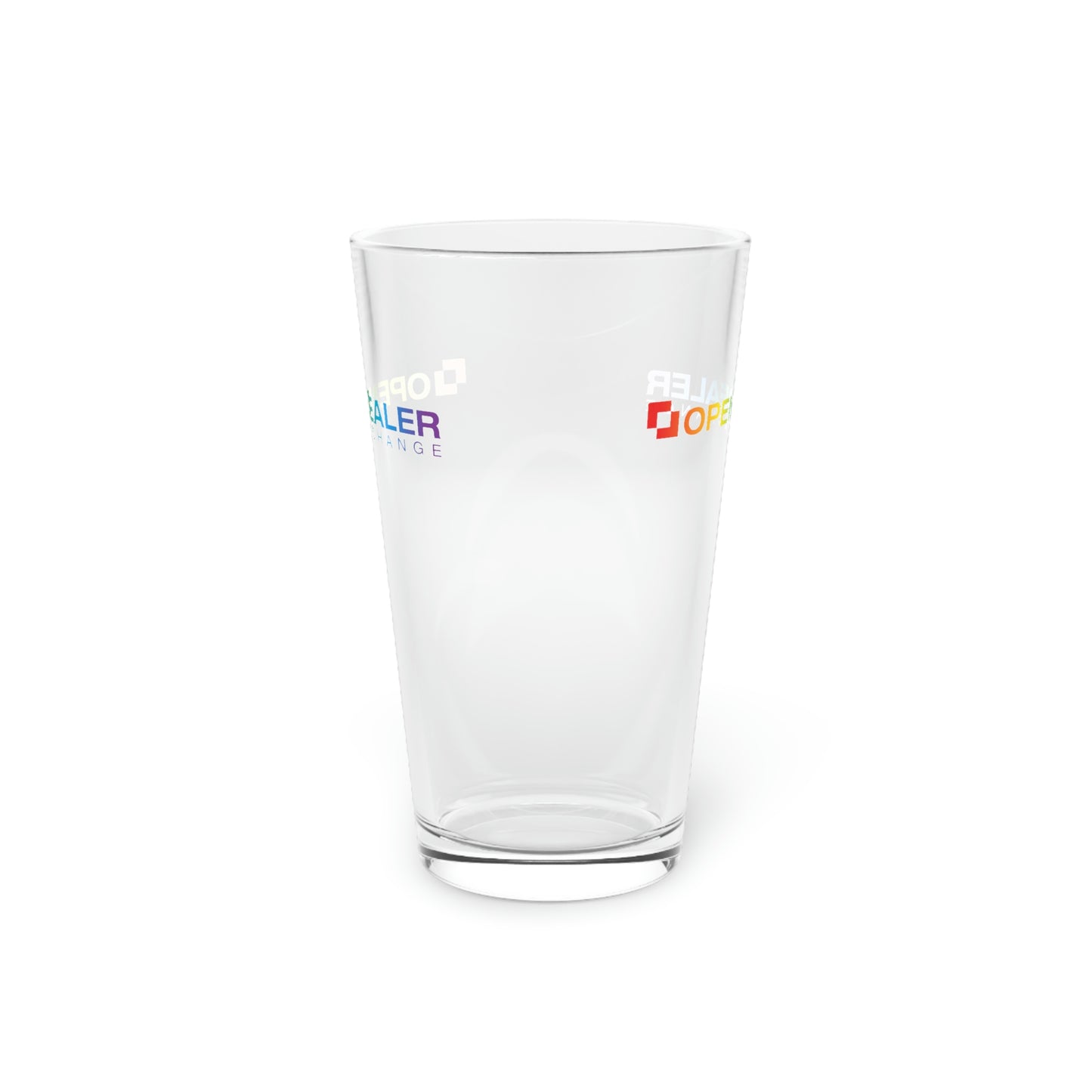 Pint Glass, 16oz - Pride