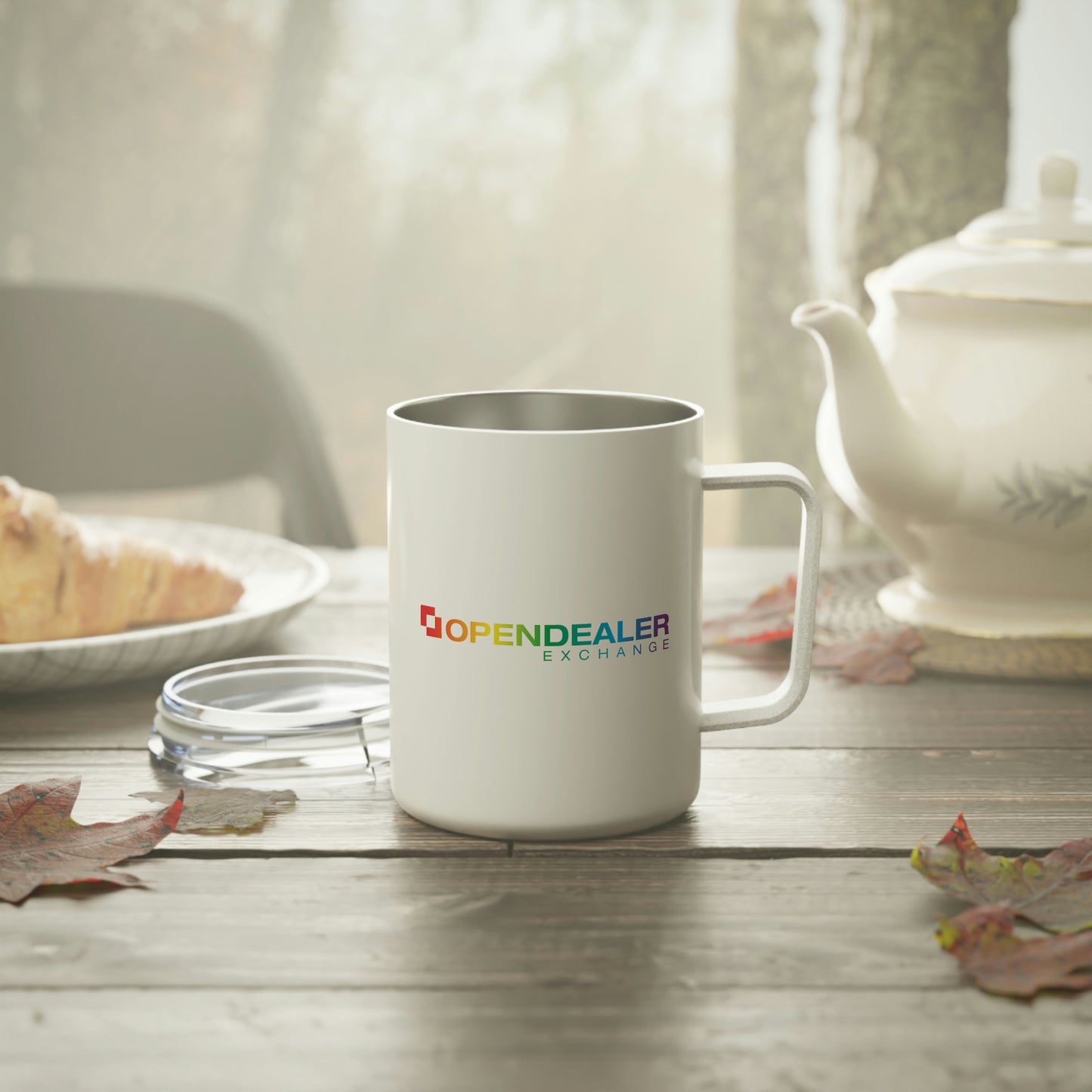 Insulated Coffee Mug, 10oz - Pride