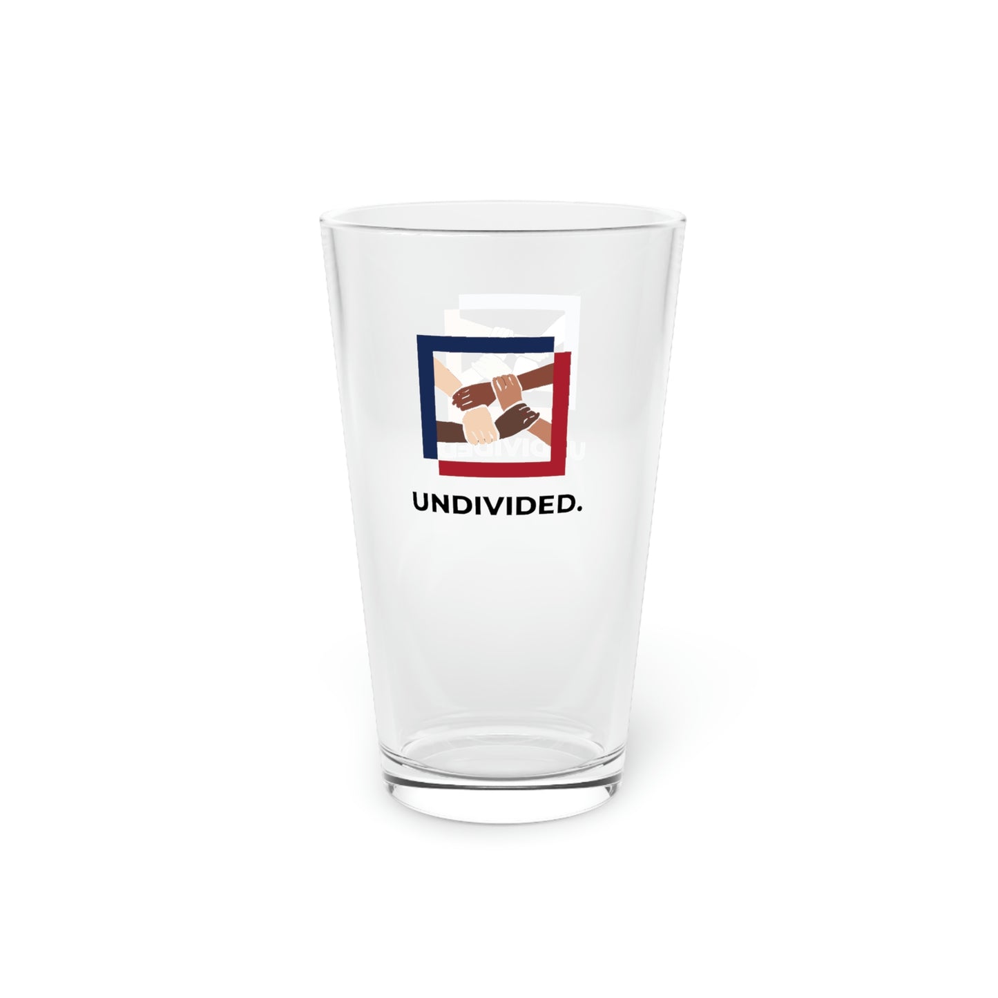 Pint Glass, 16oz - Undivided