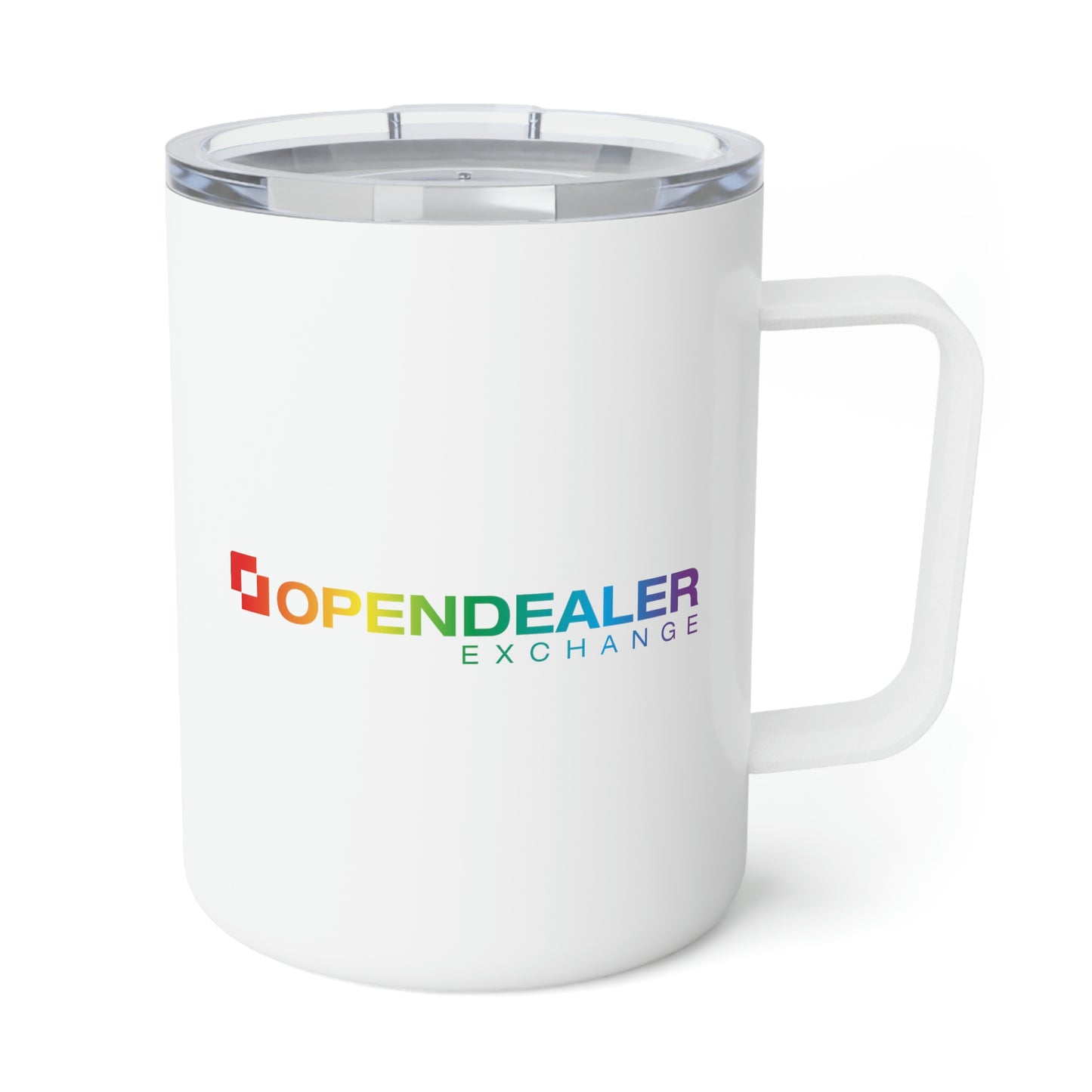 Insulated Coffee Mug, 10oz - Pride