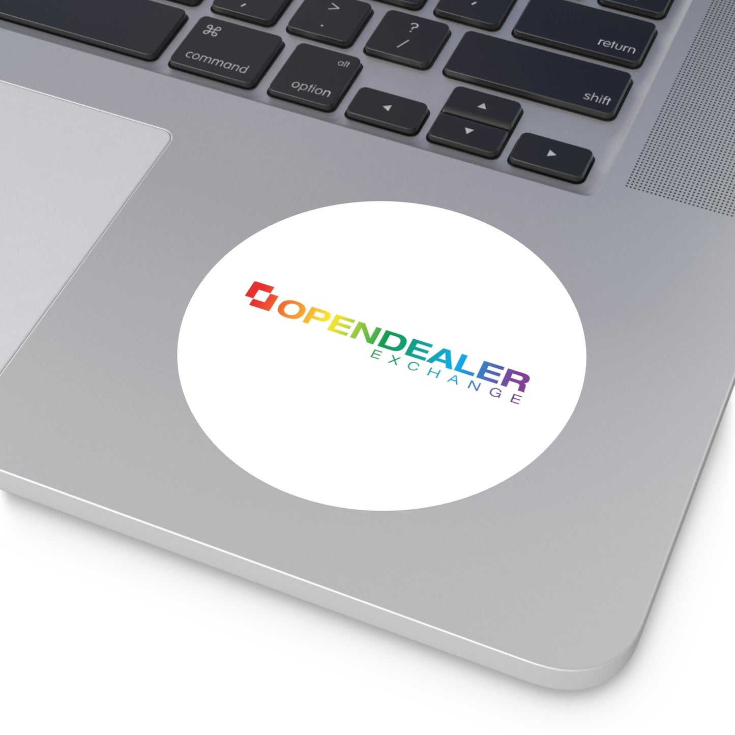 Round Vinyl Stickers - Pride