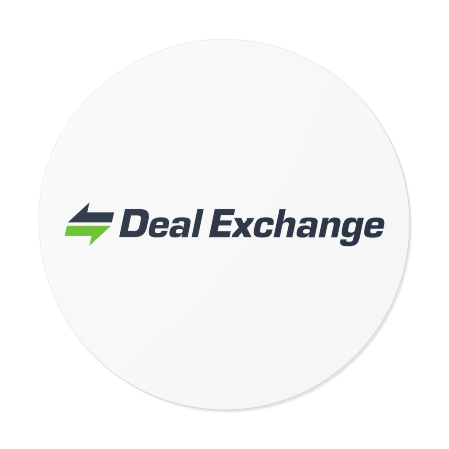 Round Vinyl Stickers - Deal Exchange