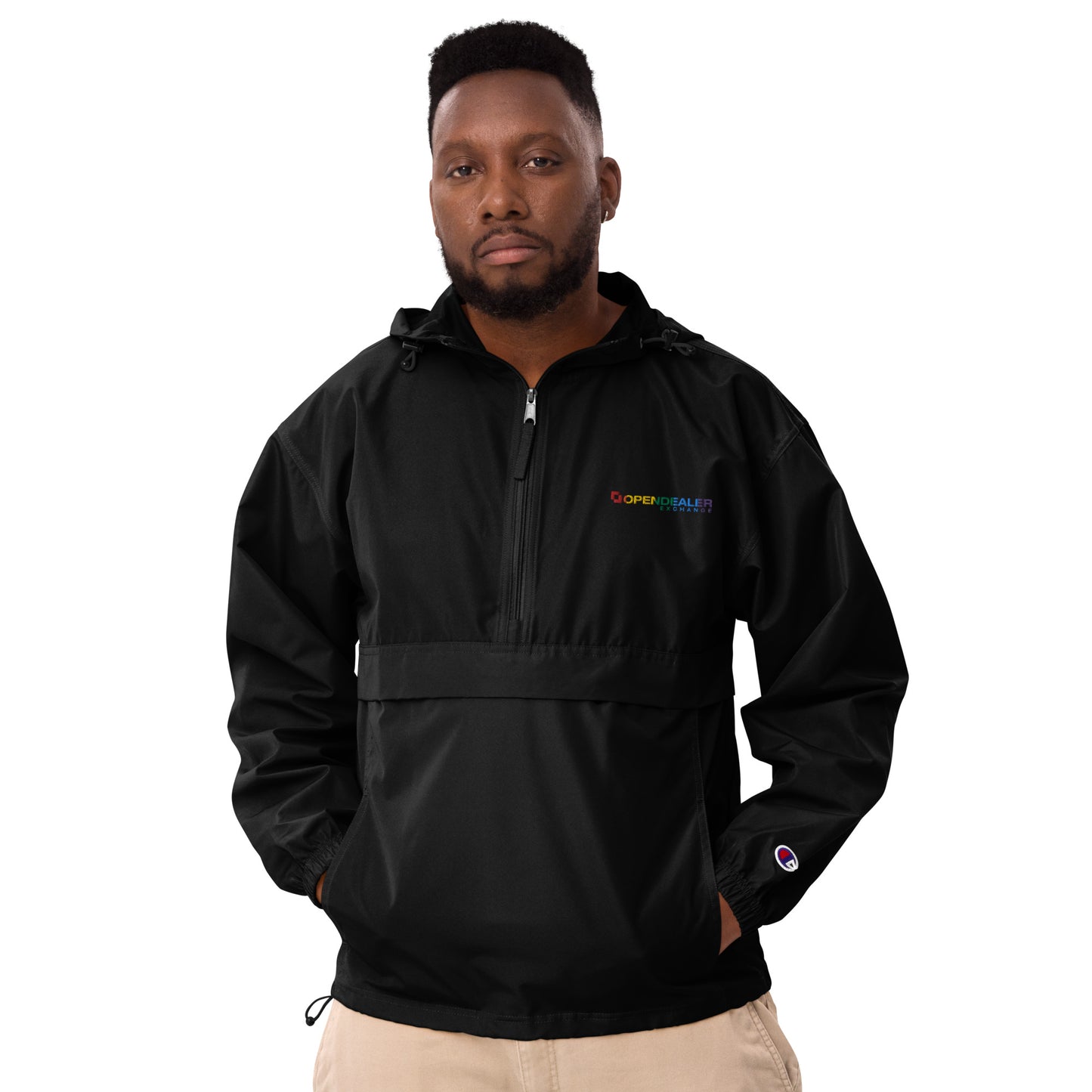 Champion | Embroidered Packable Jacket - Pride