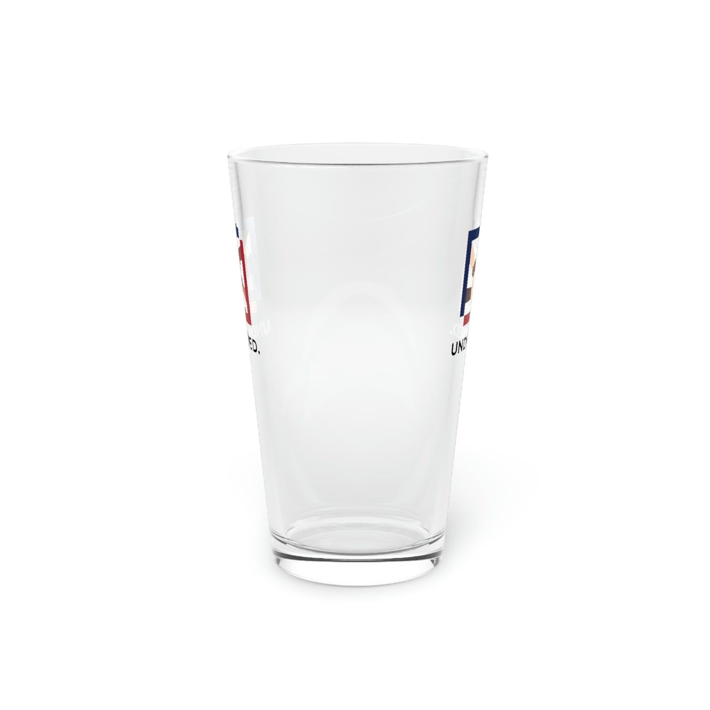 Pint Glass, 16oz - Undivided