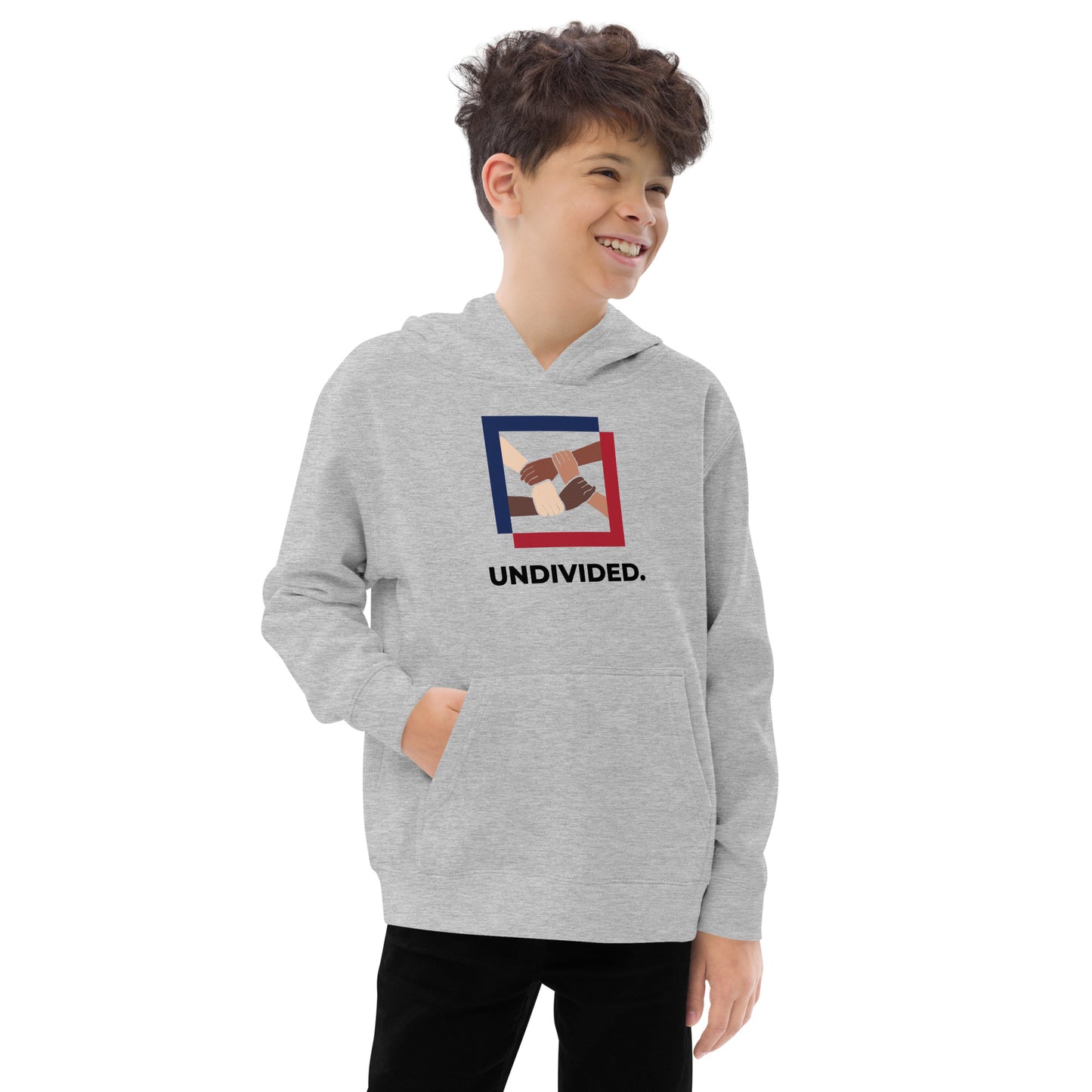 Kids fleece hoodie - Undivided.