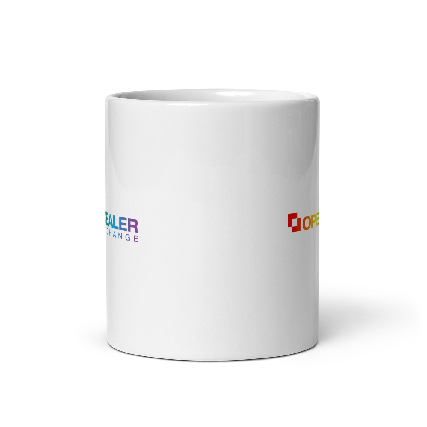 White glossy mug - Pride