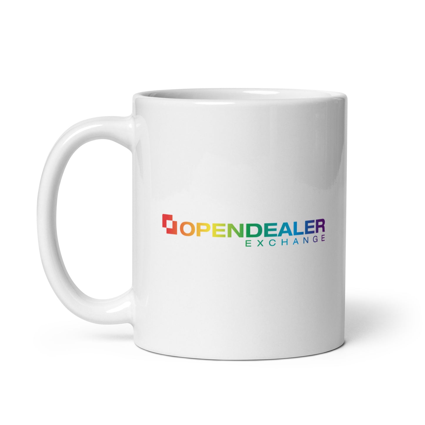 White glossy mug - Pride