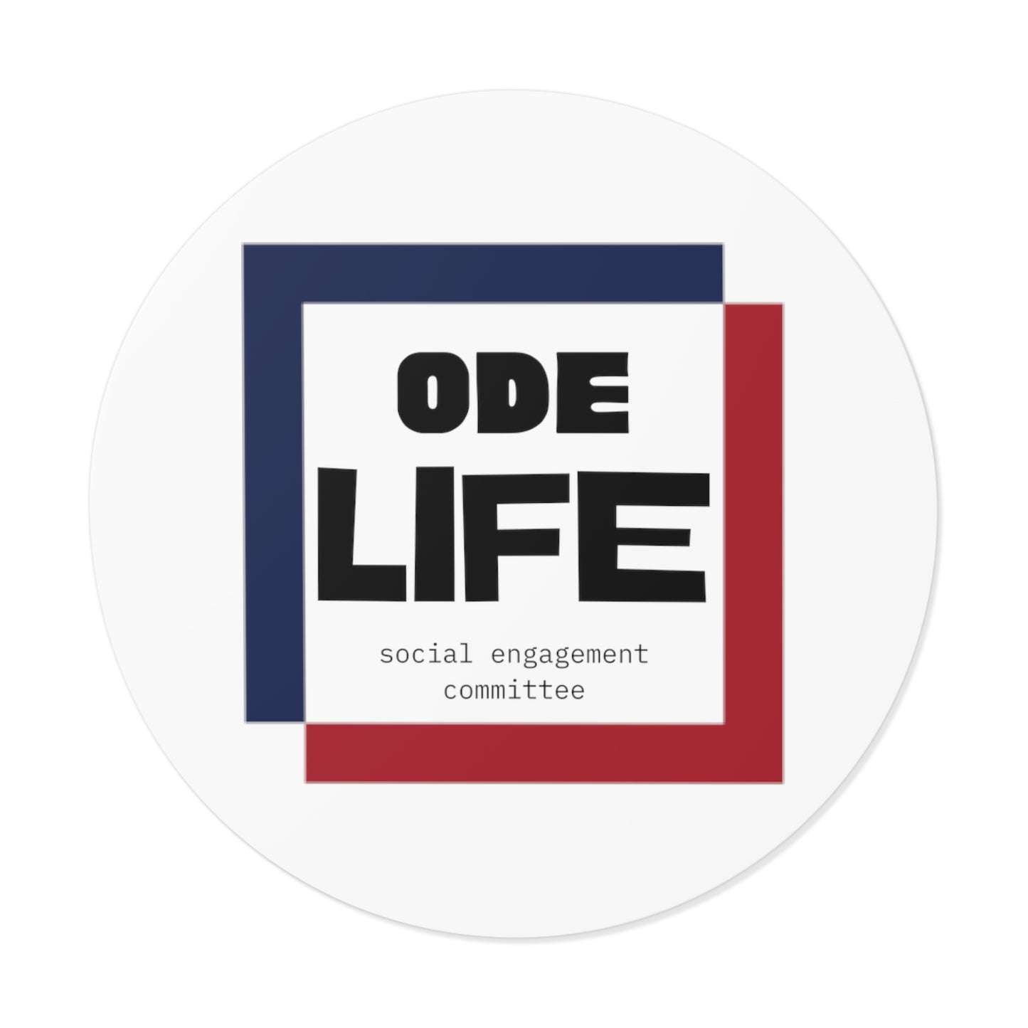 Round Vinyl Stickers - ODE Life