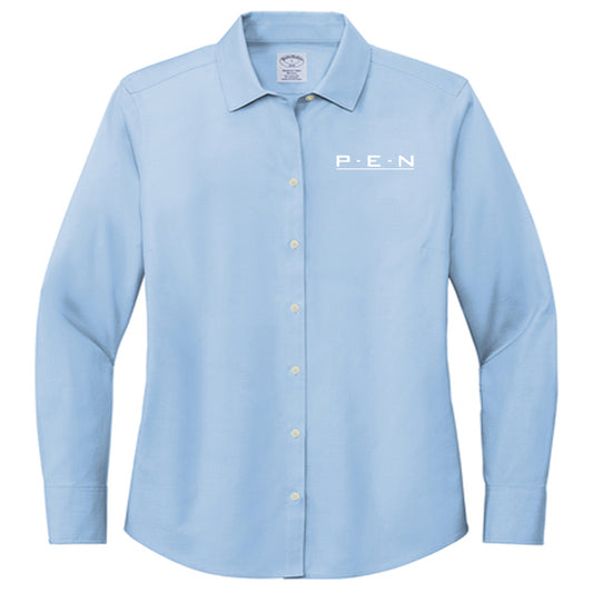 Brooks Brothers® Women’s Wrinkle-Free Stretch Pinpoint Shirt - PEN