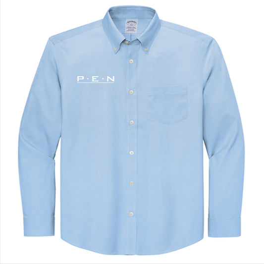 Brooks Brothers® Wrinkle-Free Stretch Pinpoint Shirt - PEN