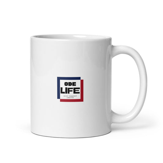 White glossy mug - ODE Life