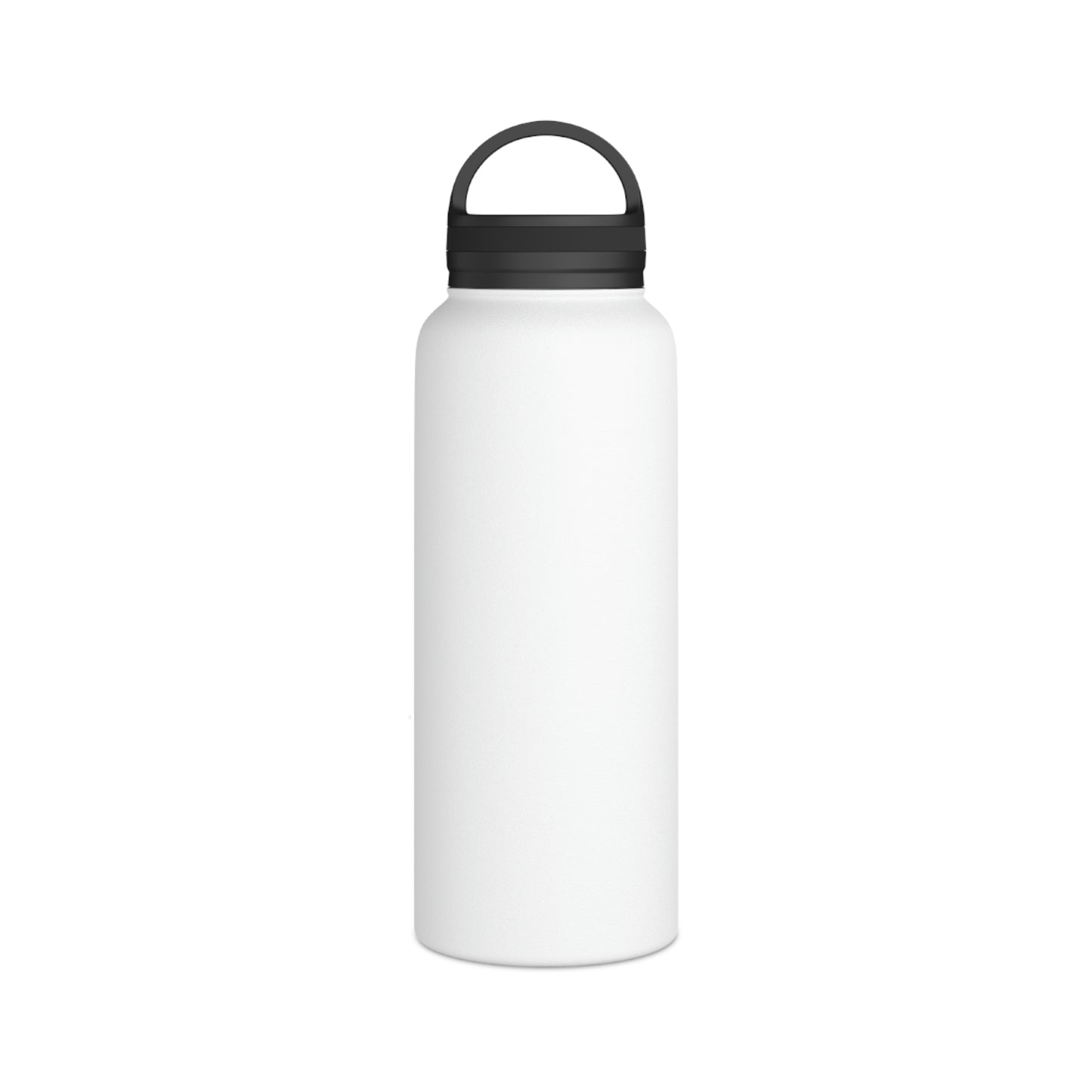 Stainless Steel Water Bottle, Handle Lid - Undivided