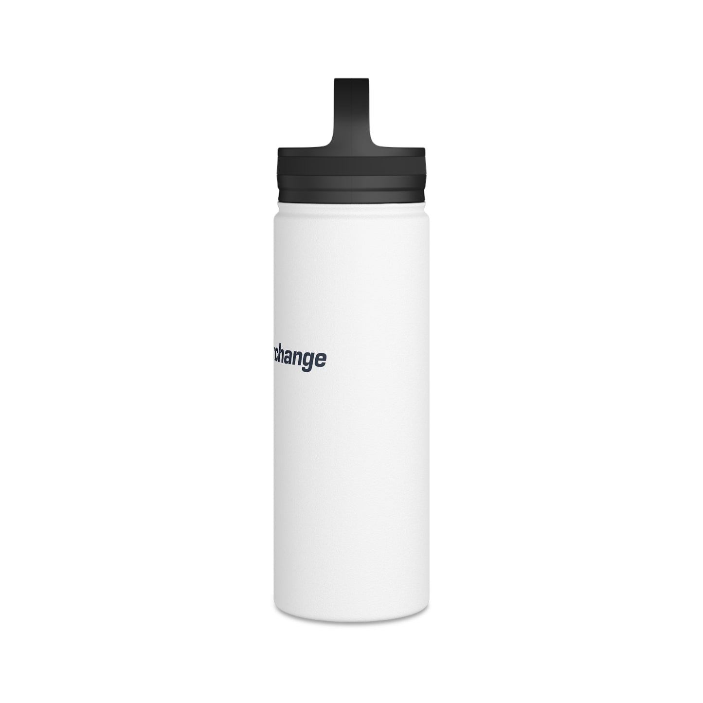 Stainless Steel Water Bottle, Handle Lid - Deal Exchange