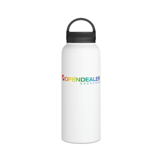 Stainless Steel Water Bottle, Handle Lid - Pride