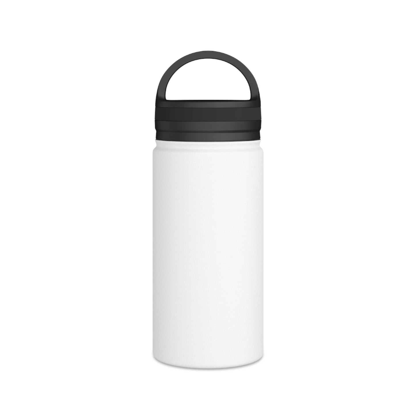 Stainless Steel Water Bottle, Handle Lid - Undivided