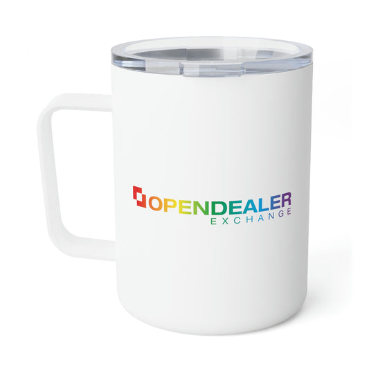 Insulated Coffee Mug, 10oz - Pride