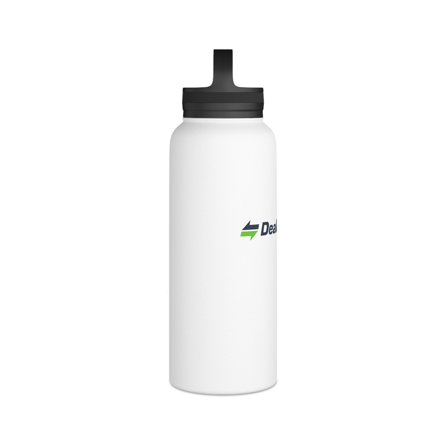 Stainless Steel Water Bottle, Handle Lid - Deal Exchange