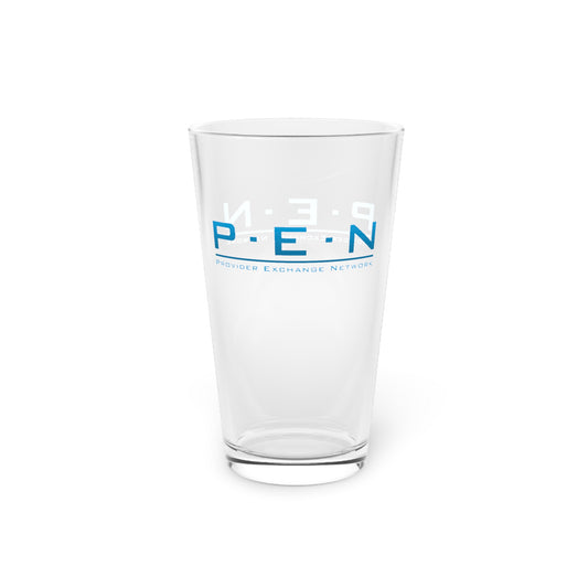 Pint Glass, 16oz - Pen