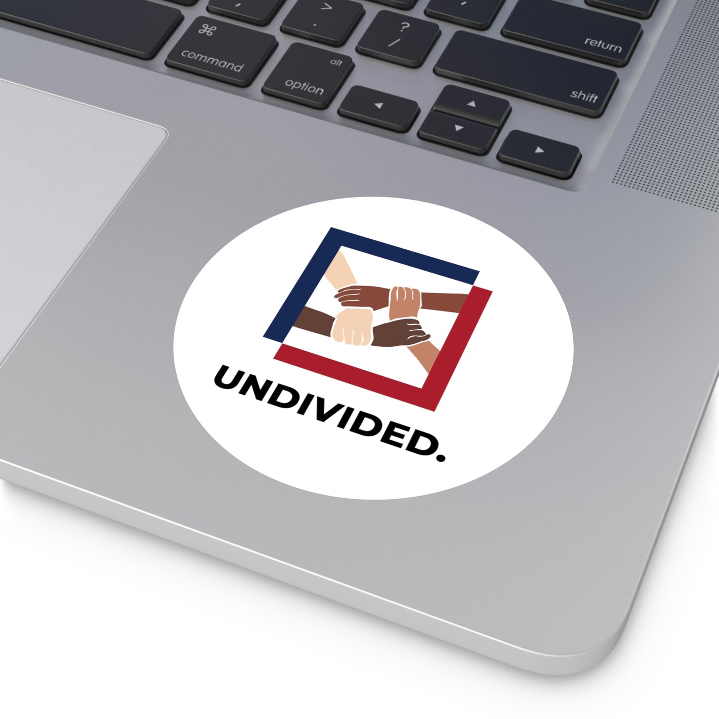 Round Vinyl Stickers - Undivided