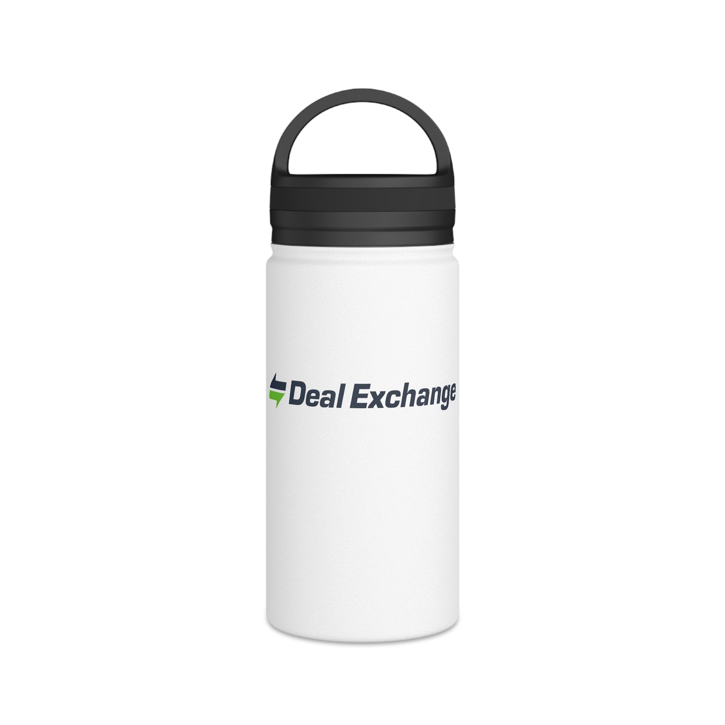 Stainless Steel Water Bottle, Handle Lid - Deal Exchange