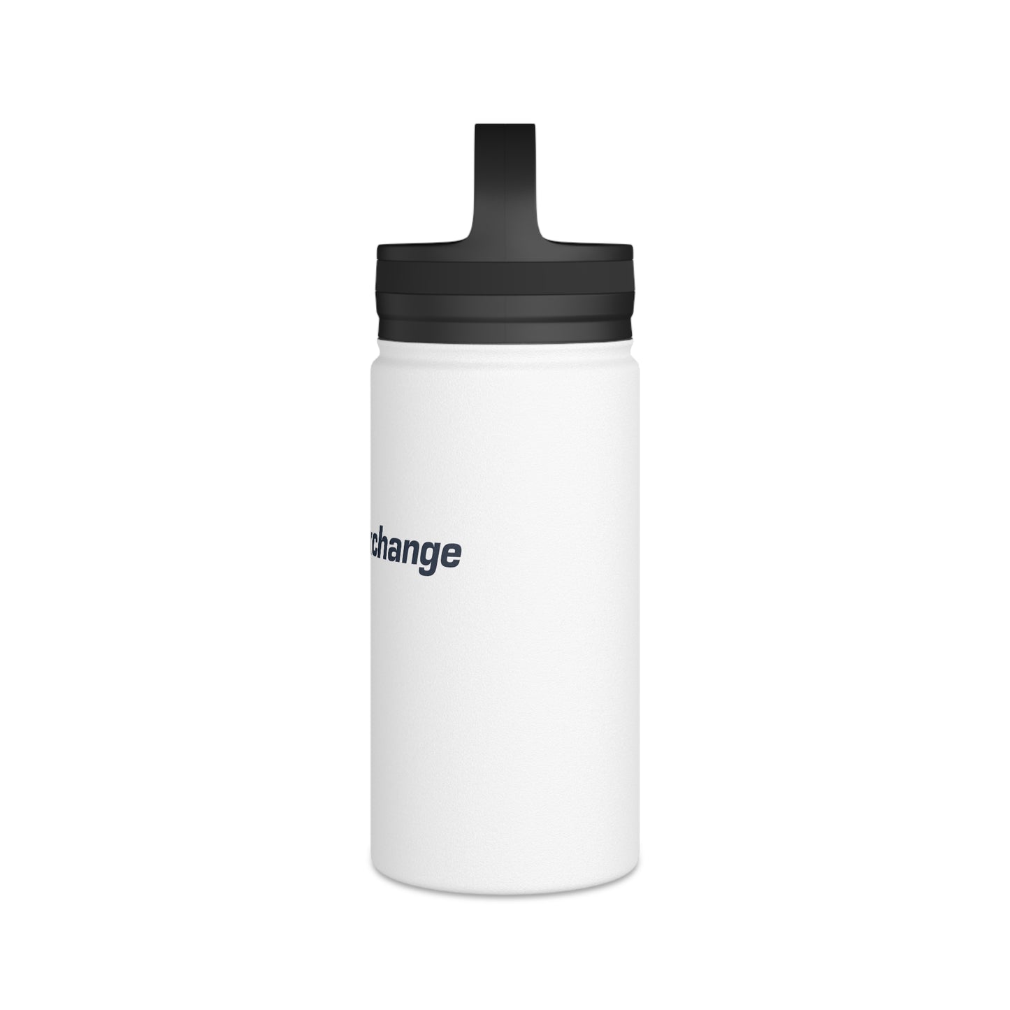 Stainless Steel Water Bottle, Handle Lid - Deal Exchange