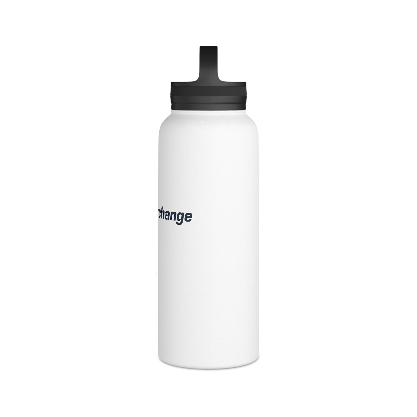 Stainless Steel Water Bottle, Handle Lid - Deal Exchange
