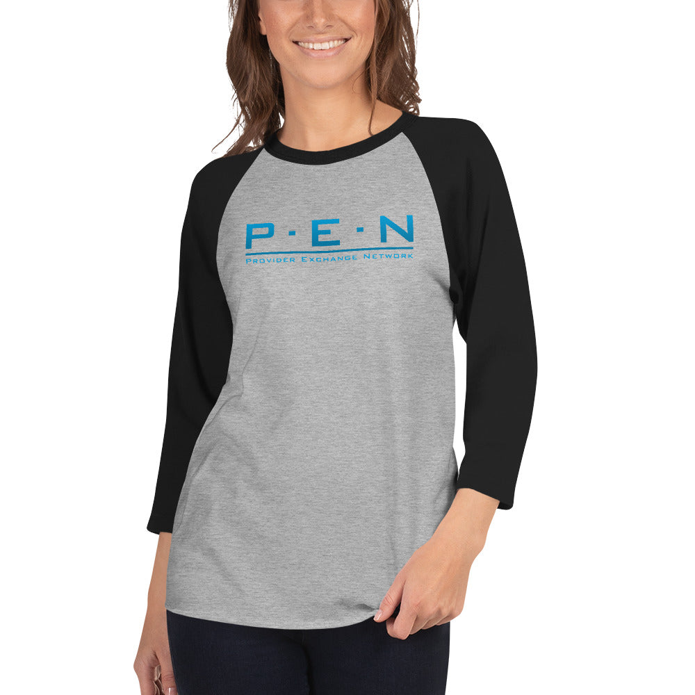 3/4 sleeve raglan shirt - PEN