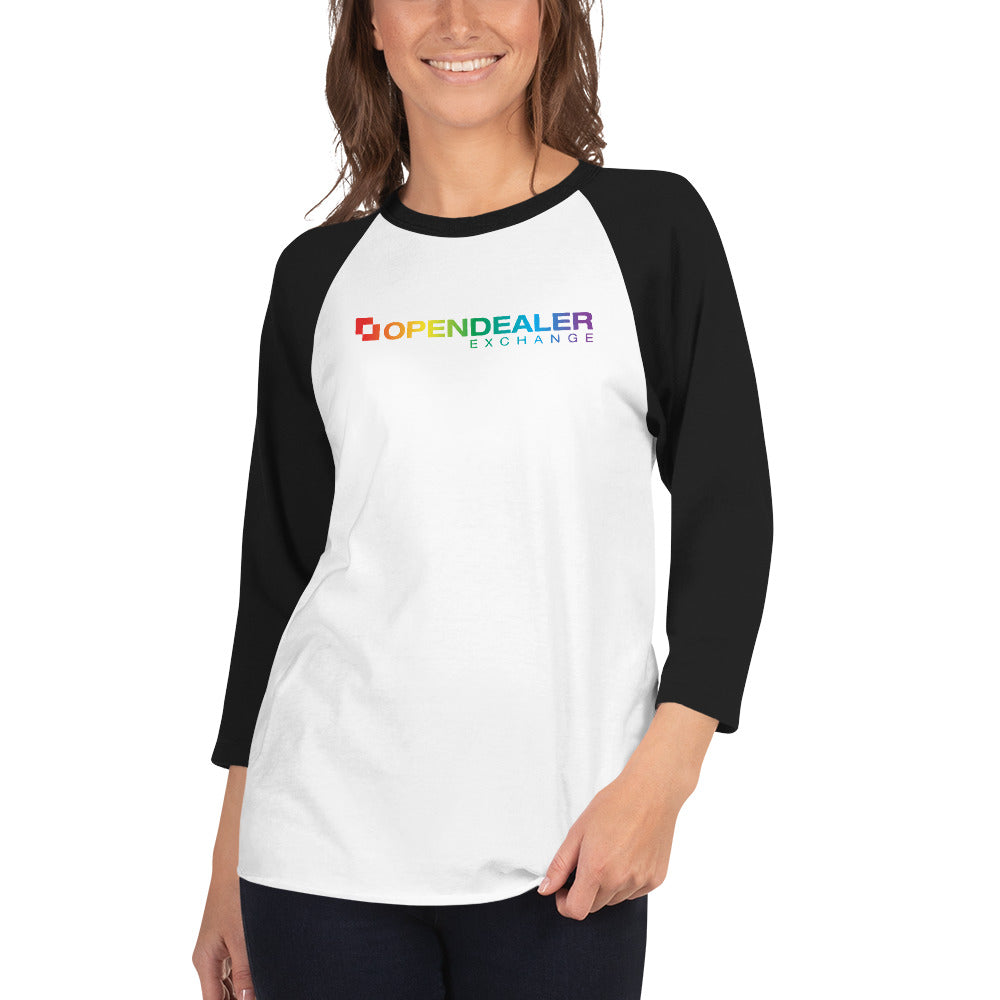 3/4 sleeve raglan shirt - Pride