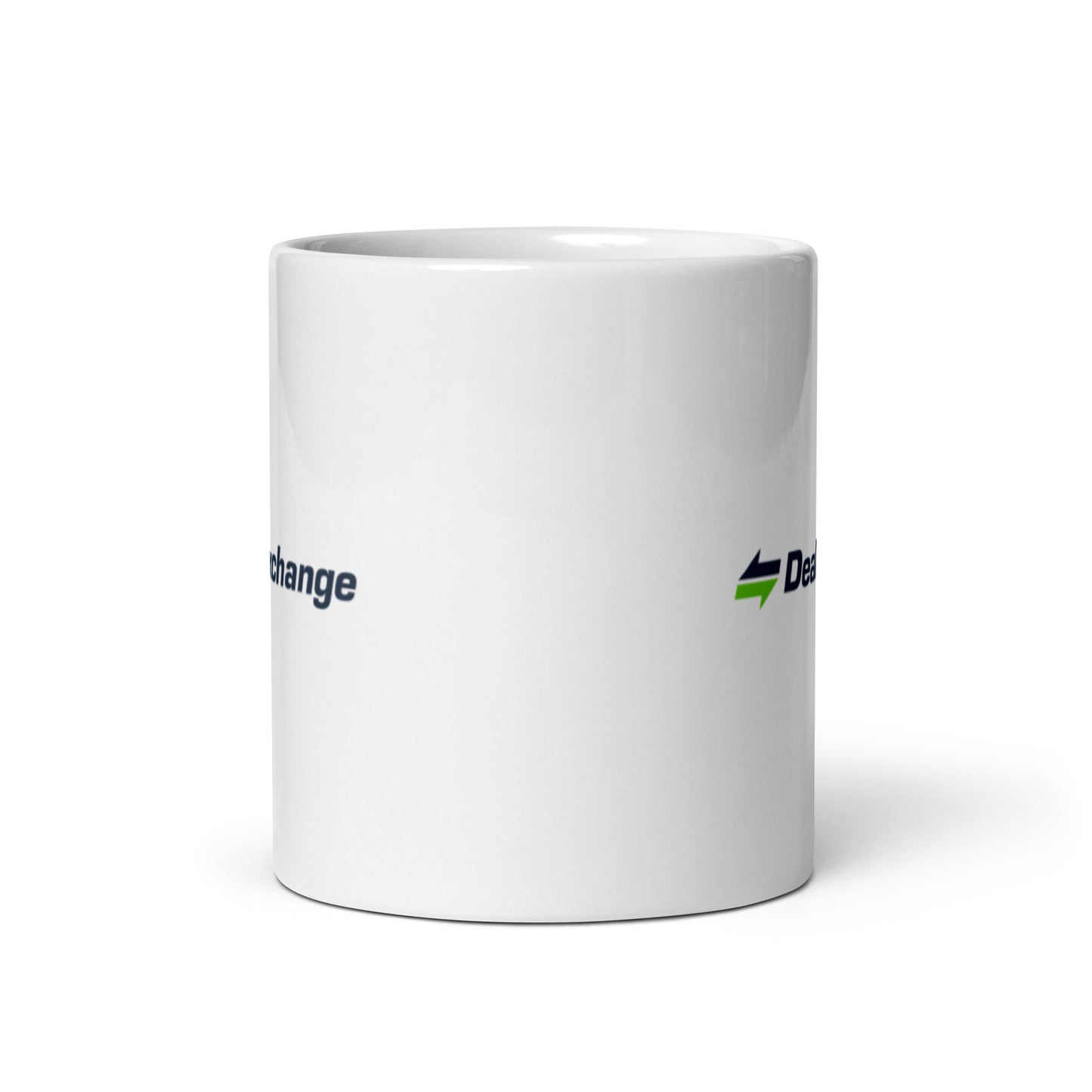 White glossy mug - Deal Exchange