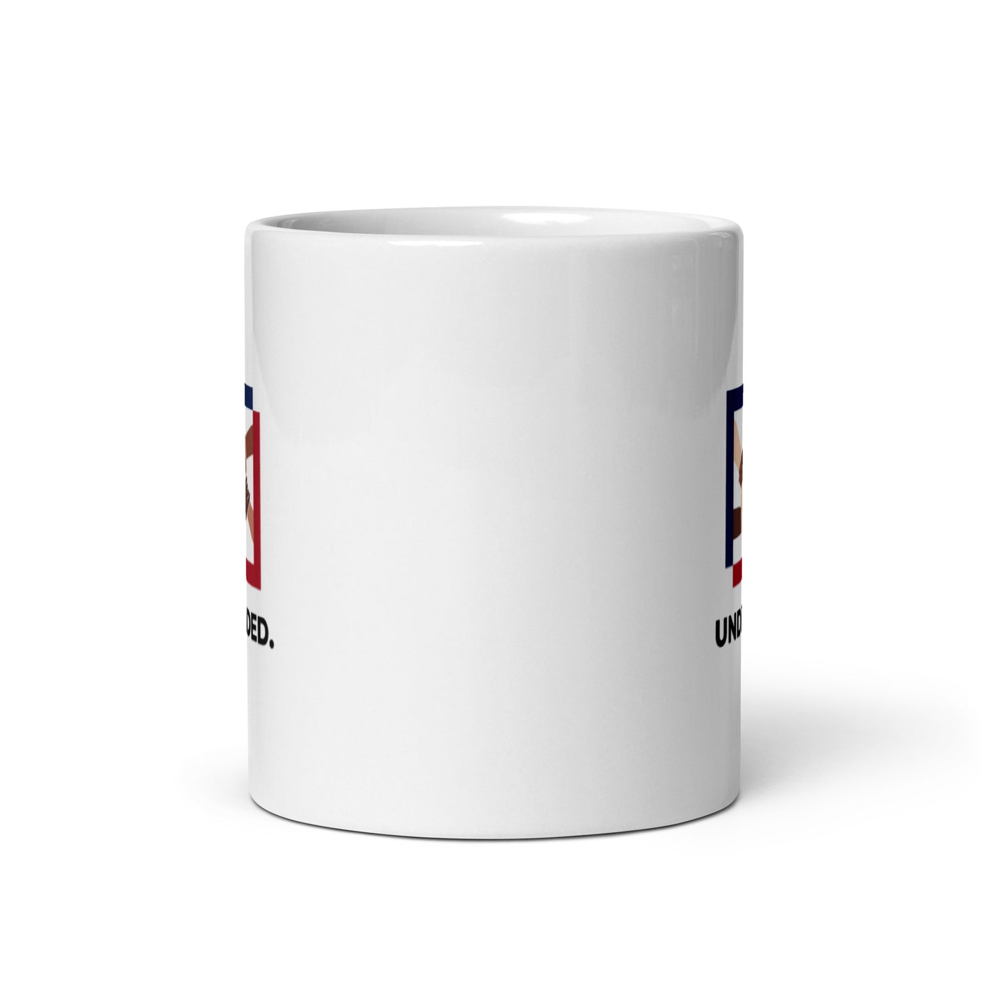 White glossy mug - Undivided.