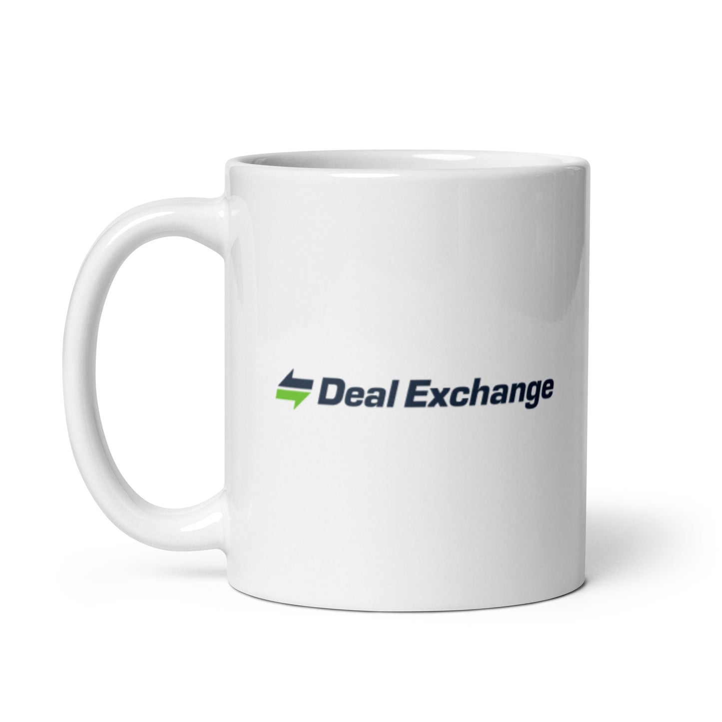 White glossy mug - Deal Exchange