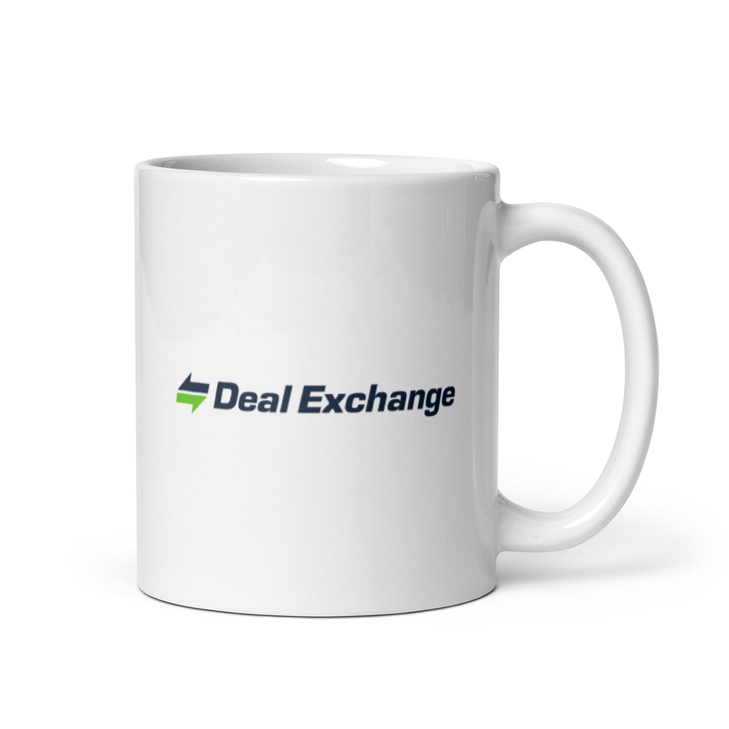 White glossy mug - Deal Exchange